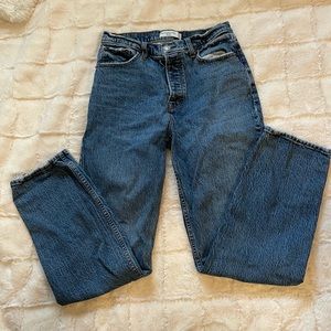 Abercrombie High Rise Dad Jean